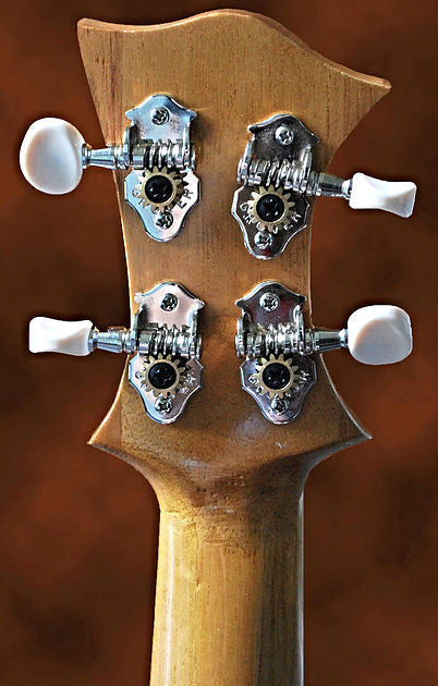 Concert Ukulele in Spalted Maple and Spruce - Body Detail